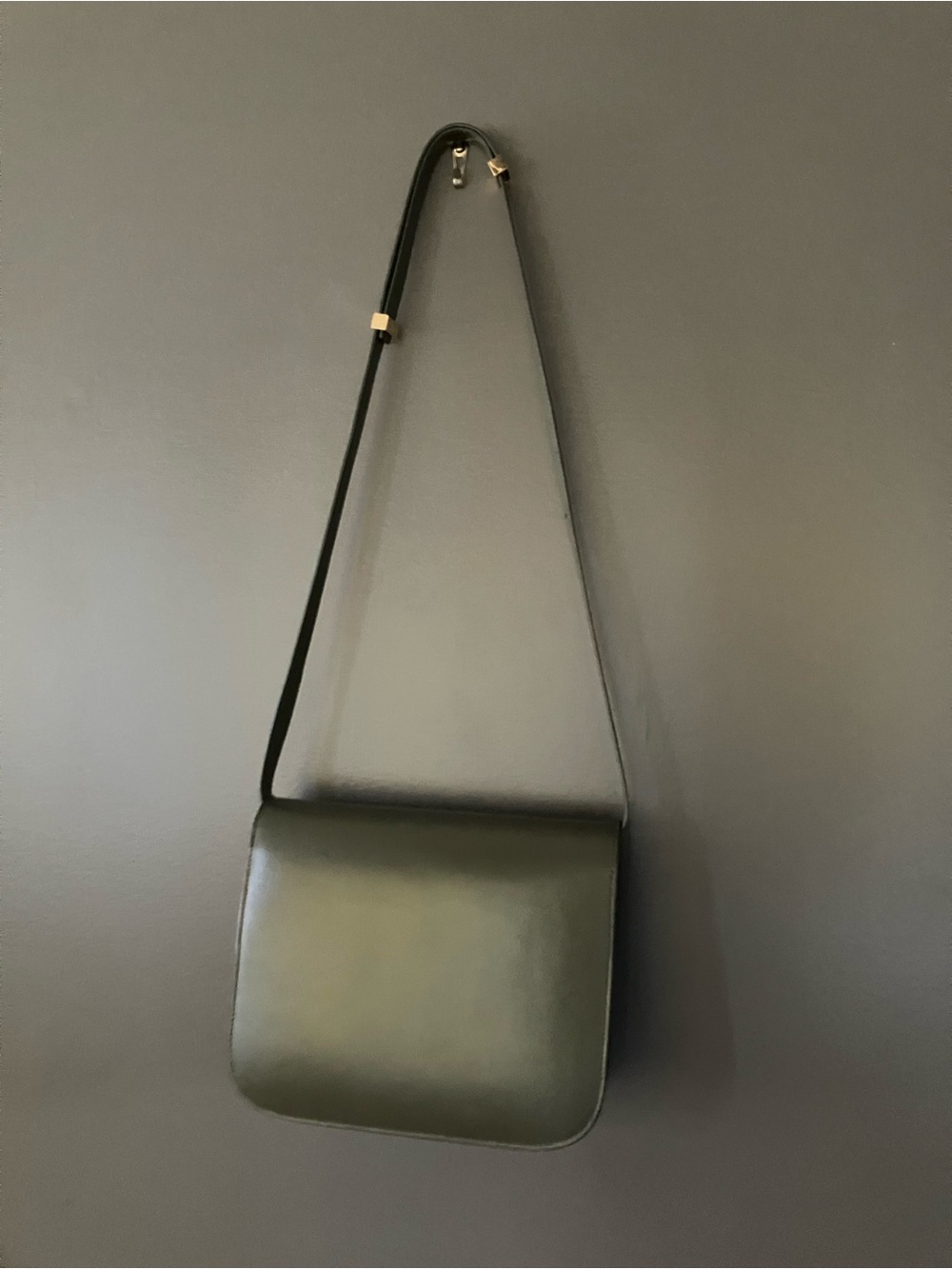 Celine Classic Box in Olive Green - Picture 13 of 15